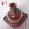 Accesorios de conexión para bomba de agua salida de bomba sumergible 2/3/4 pulgadas grande a pequeño gran yuan bomba de aguas residuales tipo conexión directa brida de dos agujeros