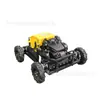 Cortador de grama a diesel controlado remotamente, aparador de grama de jardim, equipamento de capina para encostas de montanha, máquina de capina para limpeza de terreno de pomar