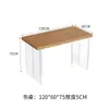 Escritorio de Esquina de Madera Maciza de Pino para Dormitorio en Casa, Escritorio de Computadora en Forma de L 7, Escritorio de Esquina, Escritorio de Escritura para Estudiantes
