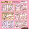 Libro de Pegatinas Nuevo Juego de Disfraces Xinmo Girl de Lingmo Supply Chain, Pegatinas Energéticas de Maquillaje de Princesa, Colección Brillante