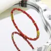 Pulsera de Acero Inoxidable Estilo Sección de Bambú con Cruz para Mujer Color de Aceite Goteante Acero de Titanio Resistente al Desgaste Moda Europea Americana Pulsera Versátil Simple