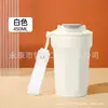 Caneca de café de aço inoxidável 316, estilo popular, design em forma de pétala, alta qualidade, copo de bebida de uso duplo, garrafa térmica de café octogonal