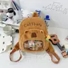Bolsa de Celebridad de Internet de Dibujos Animados Peluda, Mochila Personalizada de Capibara Linda y Peculiar, Mochila Pequeña Casual Ligera de Alto Valor