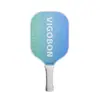 Palas de pickleball fabricadas en fábrica, con material de fibra de vidrio, paneles de nido de abeja y diseños impresos coloridos, adecuadas tanto para deportes de interior como de exterior