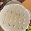 Accesorios Exquisitos de Arte para Uñas de Reno Navideño Lujo Ligero Dibujos Animados Tridimensionales Broca para Uñas de Aleación Navideña Accesorios Portátiles Venta al por Mayor