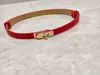 Direto da fábrica lote fivela elástica ajustável dupla face cinto fino feminino cinto Kelly vestido combina com tudo verão novo
