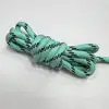 Corda Redonda de Poliéster 5mm 24 Cores Paracord Cordão para Cintura de Calça Chapéu Cadarço de Sapato Corda Lanyard Artesanal