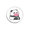 Ramo de Panda de Dibujos Animados Lindo Animal Broche de Metal Pin Creativo Insignia para Mochila Escolar Ropa