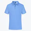 Camiseta Polo Rosa de Manga Corta Uniforme de Trabajo con Logo Impreso, Color Sólido, Talla Grande, Uniforme de Clase Estudiantil, Top para Maestro de Jardín de Infancia