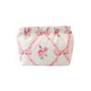 Bolsa de armazenamento de batom feminino portátil estilhaços fechamento automático impressão bolsa de cosméticos mini bolsa de troca de chave