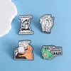 Broche Insignia Perro Rana Dinosaurio Ropa Mochila Accesorios de Joyería Pin Insignia de Aleación Venta al por mayor de artículos en stock transfronterizos