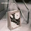 Picasso Abstrato Chá de Leite Café Embalagem para Assar Sacola Bolsa de Mão Sobremesa Sacola de Papel Kraft Bolsa de Mão Sacola de Papel à Prova d'Água