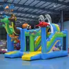 Vendas diretas do fabricante de equipamentos de diversão ao ar livre: escorregadores infláveis temáticos do oceano para crianças, trampolins, camas elásticas e centros de brincar