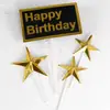 Decoración de Pastel Horneado Láser Dorado Pueblo Rico Orgullo Pastel Tarjeta de Dólar Cumpleaños Boda Fiesta Disfraz