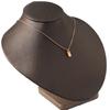 Collar Cuadrado Simple de Acero Inoxidable Europeo y Americano Colgante de Alta Gama para Mujer DIY Puede Grabar Logo Cadena Cuadrada para Clavícula