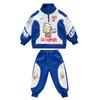 Conjunto de Ropa de Motocicleta de Dibujos Animados 2025 Invierno Nuevo Estilo para Niños Pequeños y Medianos, Ropa de Dos Piezas de Moda Fresca y Moderna para Bebés Celebridades de Internet