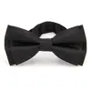 Moda direta da fábrica masculina para casamento, noite, noivo, banquete, negócios, gravata borboleta de cor sólida, laço em estoque