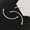 Jóias de liga DIY Acessórios de bambu meia pulseira torção lótus meia pulseira cotovelo acessórios pulseira artesanal pulseira material