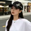 Gorra de Béisbol de Alta Calidad con Bordado de Letra en el Lado, Gorra Sombrilla de Moda Americana de Gama Alta, Sombrero de Protección Solar para Circunferencia de Cabeza Grande