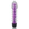 Palo de barba de dragón Palo fluorescente de cristal con púas Vibrador AV pequeño calvo de un solo choque Masaje de masturbación femenina en el extranjero
