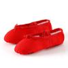 Sapatos de Dança Brancos Infantis Sapatos de Prática Masculinos Lona de Fundo Macio Sapatos Garra de Gato Sapatos de Yoga Sapatilhas Femininas Atacado Comércio Exterior
