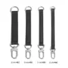 Adecuado para Bolsa Negra Guerrero Presbópico Lv Bolso de Axila Correa de Hombro Extendida Correa de Extensión de Metal Plateado Modificada Comprada por Separado