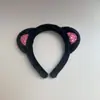 Nueva Diadema de Felpa con Orejas de Gato Linda Versátil Dulce Diadema Simple de Dibujos Animados Antideslizante Accesorio para el Cabello para Lavarse la Cara Lote