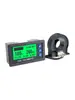 Display Medidor de Tensão, Corrente, Potência e Energia Hall Coulomb LCD H56CH para Veículos Elétricos e Carros (Isolamento)