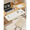 Escritorio de Computadora Extensión Placa de Extensión Reposamanos Teclado Reposabrazos Sin Taladro Nogal Negro Soporte Alargado Ensanchado