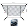 Funda de nieve para coche con cuerda a prueba de viento, parasol de invierno para coche, protector magnético engrosado para parabrisas delantero contra nieve y escarcha