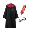 Túnica de Academia Harry Potter Disfraz para Niños Túnica Mágica Ropa Periférica Cos Capa Uniforme Escolar Halloween Performance