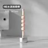 Rodillo de Espuma Sólida Columna de Yoga con Forma de Media Luna Rodillo de Masaje para Uso en Casa Equipo de Relajación Muscular de Piernas de Doble Zona