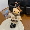 Suéter Original de Peluche de Gatito para Otoño e Invierno Colgante de Muñeca Kt de Piernas Largas Llavero Versátil Lindo Joyería para Colgar