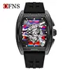 Reloj Popular Transfronterizo Oufani en Forma de Barril Luminoso Resistente al Agua Dominante Deportivo de Cuarzo Moderno Genial Clásico para Hombre