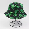 Sombrero de Pescador con Estampado de Hoja de Arce de Algodón para Mujer Sombrero de Cubeta para Hombre Doble Cara Primavera Verano Otoño Sombrero de Sol para Viajes al Aire Libre