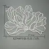 Acessórios de Flor de Organza Camada Múltipla Tridimensional Flor de Gaze Flor Queimada Feita à Mão Acessórios para Roupas Decoração de Joias Flor de Rede