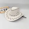 Sombrero de Sol para Viajes de Ocio Transfronterizos de Fábrica, Gamuza Sintética, Protección Solar de Verano, Fresco Sombrero de Vaquero Occidental para Hombres y Mujeres
