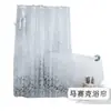 Cortina de Ducha Impermeable Transfronteriza Peva Engrosada Cortina Colgante de Baño Juego de Cortina de Ducha sin Taladro Cortina de Ducha Divisoria Amazon