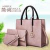 2020 Nuevo Bolso de Mujer Bolso de Mujer de PU Simple Europeo y Americano Bolso Grande Mult piezas Cruzado de Hombro Moderno Primavera y Verano