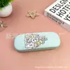 Caixa de óculos caixa de armazenamento personalizada para óculos de sol anti-pressão portátil para estudantes masculinos e femininos desenho animado fofo impressão gratuita LOGO