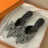 Primeiro Encontro com Sapatos de Salto Alto: Sapatos de Salto Baixo Pontudos com Laço Estilo Francês para Mulheres, Novo Modelo de Início de Primavera, Elegantes Sapatos Fechados de Salto Kitten Estilo Coreano