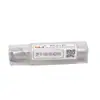 YJ Acero Blanco Fresadora para Piel Rugosa Fresadora de Dientes Helicoidales 4 Hojas Acero de Alta Velocidad Largo Fresadora para Piel Rugosa Diente Grueso Fresadora Rugosa de Aluminio