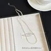 Lindo Collar de Perlas Extraíble de Kt para Niñas, Nuevo Estilo Popular 2025, Cadena de Suéter de Gama Alta, Accesorio Largo en Capas
