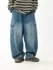 Jeans para Niños 2026 Otoño Nuevo Estilo Jeans de Diseño Casual para Niños Pantalones Curvos Lavados de Moda para Niños