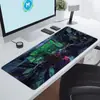 Cyberpunk Jogo Tecnologia Futurista Mouse Pad Super Grande E-Sports Tecnologia de Jogos Mat de Escritório Extra Grande Borda Antiderrapante Trava de Borda