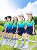 Uniforme de clase, uniforme de escuela primaria, primavera y otoño, traje deportivo de tres piezas para niños, ropa de jardín de infantes, primavera y otoño