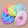 Comercio Exterior Estilo K Pulsera Redonda Fluorescente Europea y Americana Colorida Silicona de Alta Elasticidad Pulsera Xiaomi Pulsera Ins Venta al por Mayor