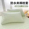 Funda Protectora para Relleno de Almohada, Capa de Aislamiento, Protector de Almohada, Juego de Fundas de Almohada Gruesas 100% Algodón, Toalla para Almohada, Anti-Suciedad, Anti-Ácaros, Anti-Sudor