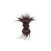 Peluca de Moño para Mujer, Estilo Perezoso Realista, Cola de Caballo Baja con Pinza de Garra de Pluma, Peluca Postiza Natural y Esponjosa para la Parte Trasera de la Cabeza