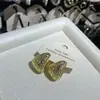Pendientes de Trébol de Cuatro Hojas para Mujer 2025 Nuevo Estilo Popular de Gama Alta Exquisitos Simples Pendientes Minimalistas de Lujo Ligero
